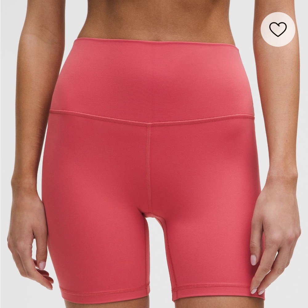 Lululemon Align shorts Dessert red Sz 2